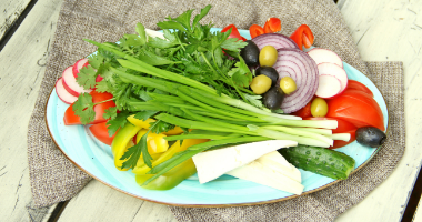 Овощная тарелка