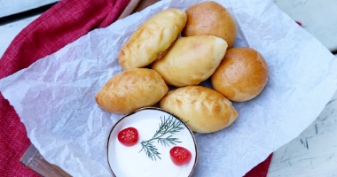 Мини пирожки печеные