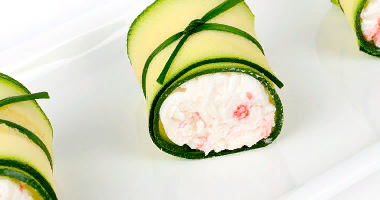 Roll Cheese Mousse და Snow Crab