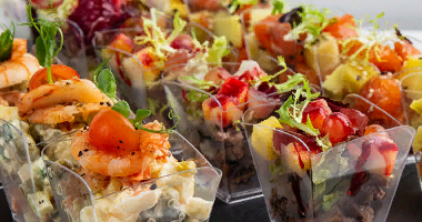 სალათის ნაკრები No 1 15 ცალი.