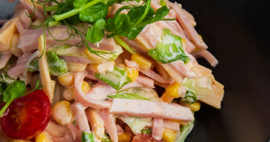 სალათი ჰემით და ანანესით