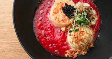 Murmansk Sea Scalain Gaspacho- სთან ერთად