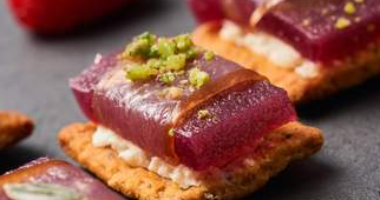 ქათმის ფილე პასტრამი მარმელადით 10 ცალი