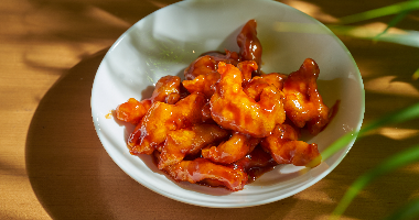 193. Тофу в кисло-сладком соусе