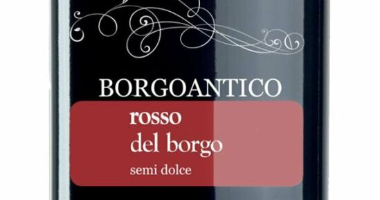 532. Вино красное полусладкое Salvalai Borgoantico Rosso del Borgo  0,75