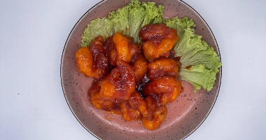 152. Креветки у кисло-солодкому соусі / 酸甜大虾 / Shrimp in sour-sweet sauce