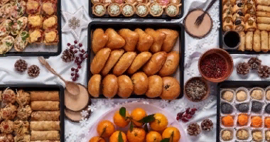 186 ЗАКУСОК К НОВОМУ ГОДУ 10-15 персон.