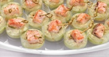 ЗАПЕЧЕННЫЙ ЛОСОСЬ В ШОТЕ ПОРЦИЯ:23ШТ