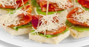 ТОСТ С "ЧОРИЗО" ПОРЦИЯ 10ШТ