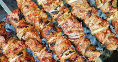 Шашлык из свиной шеи