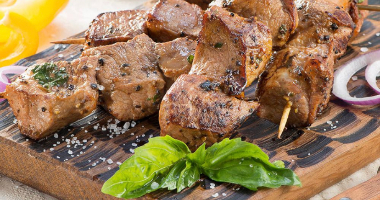 Шашлык из бедра индейки