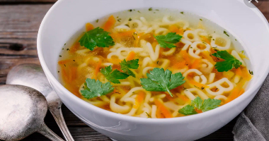 Супчик "Алфавит" с индейкой