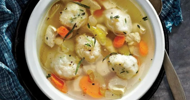 Куриный бульончик с тучками