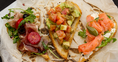 Ассорти итальянских брускетт, 275 гр.