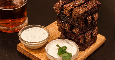 Гренки чесночные