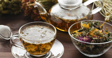 Чай черный с горными травами