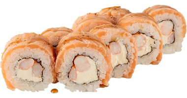 Філадельфія гріль з креветкою