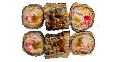 Темпура 2 сира з креветкою