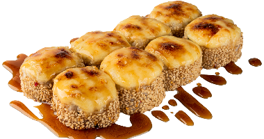 Запечений пармезан  креветка-краб