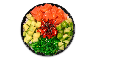 Поке з лососем