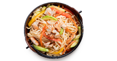 Удон з куркою