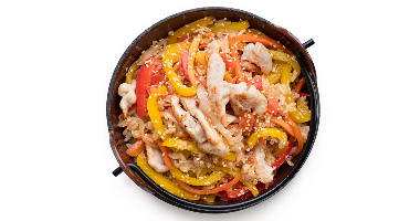 Тяхан з куркою