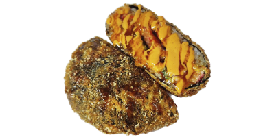 Суші бургер з креветкою