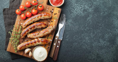 Сэт Колбасок на гриле