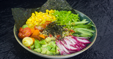 Poke with Vegetables