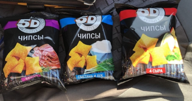 Чипсы 5D в ассортименте