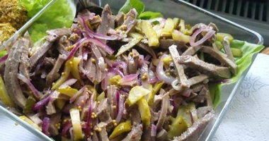 Салат из языка