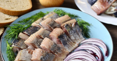 Оселедець з картоплею