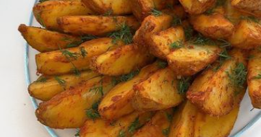 Картопля по селянськи Часник